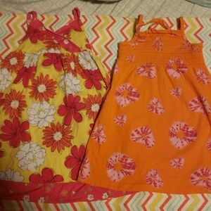 Two little girls summer dress size 4t